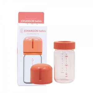 【韓國JOHANSON】安心玻璃奶瓶160ML